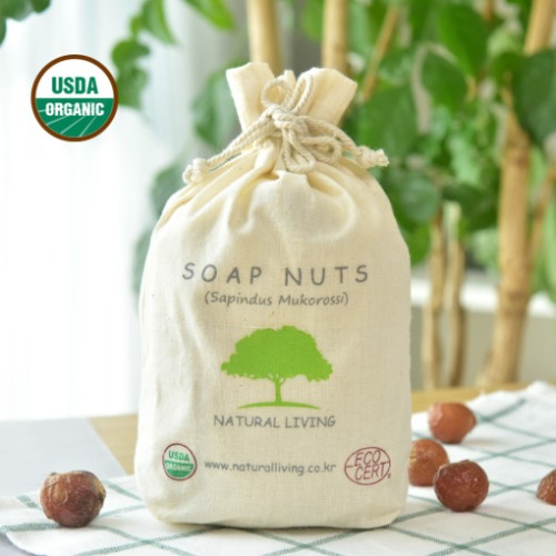유기농 SOAPNUT 천연 열매 세제 세탁 비누 솝베리 소프넛 200g-비보트