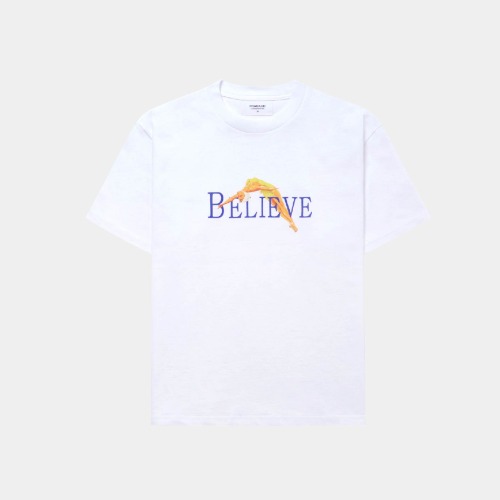 Believe T-Shirt - White-비보트