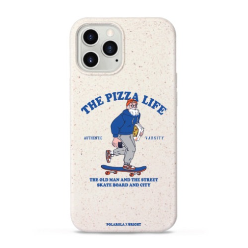 밀짚 케이스 아이폰 Pizza Life-비보트