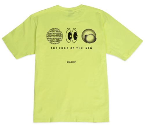 [100% 오가닉] YES OR NO ARTWORK 반팔 티셔츠 GREEN-비보트