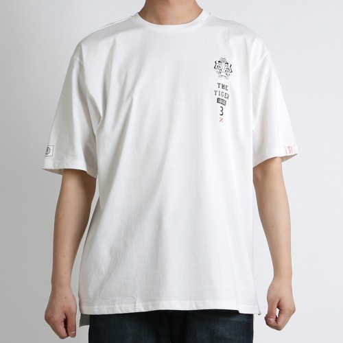 [100% 오가닉] 12GODS VERTICAL VERSION 반팔 티셔츠 WHITE-비보트